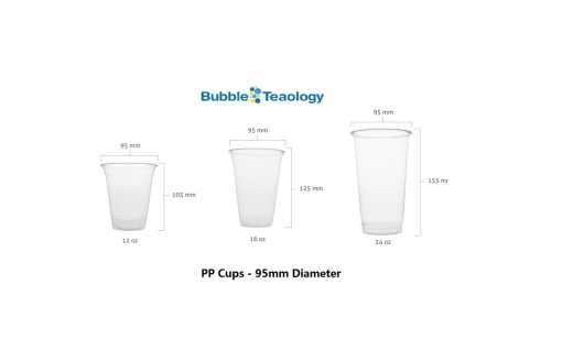 95mm Diameter PP Cups